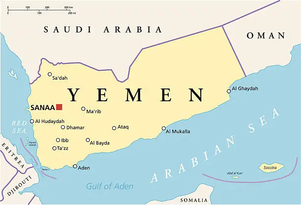 Yemen Harita