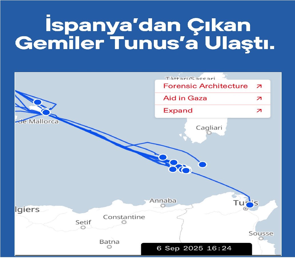İspanya’dan çıkan teknelerin Tunus’a ulaşması