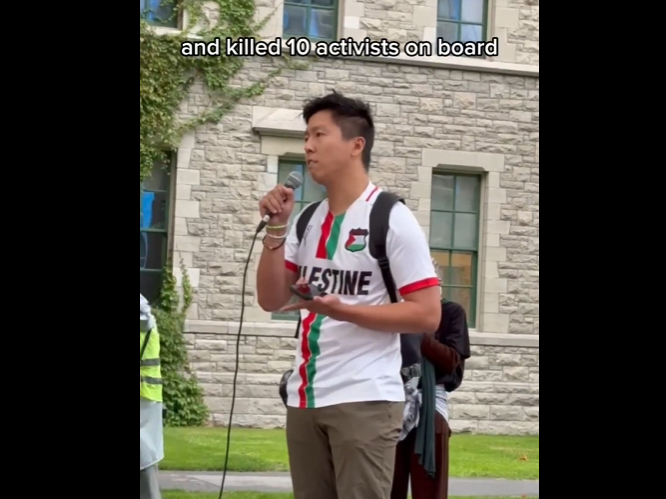 Ottawa destek eylemi