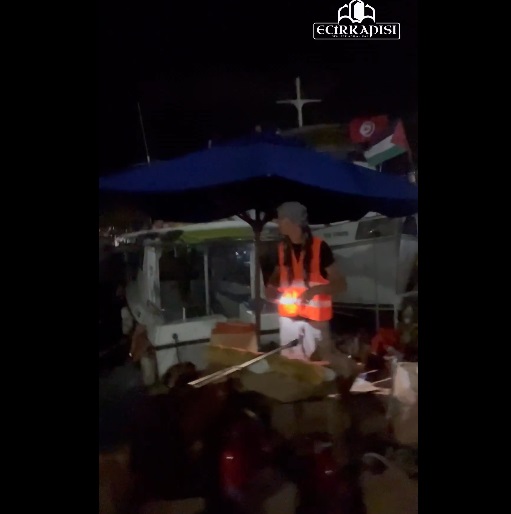 Tunus Sidi Bou Said Limanı’ndan kalkan ilk filo gemisi